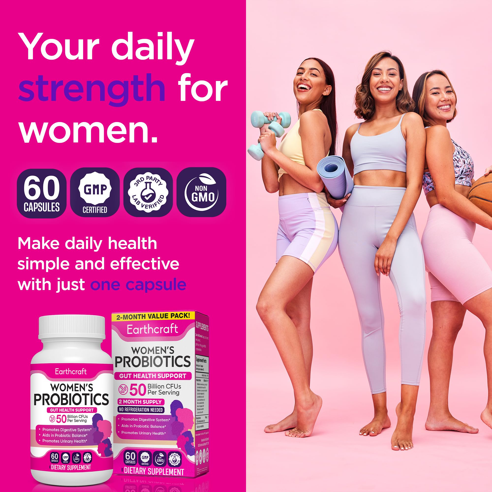 Womens Probiotic with Prebiotics