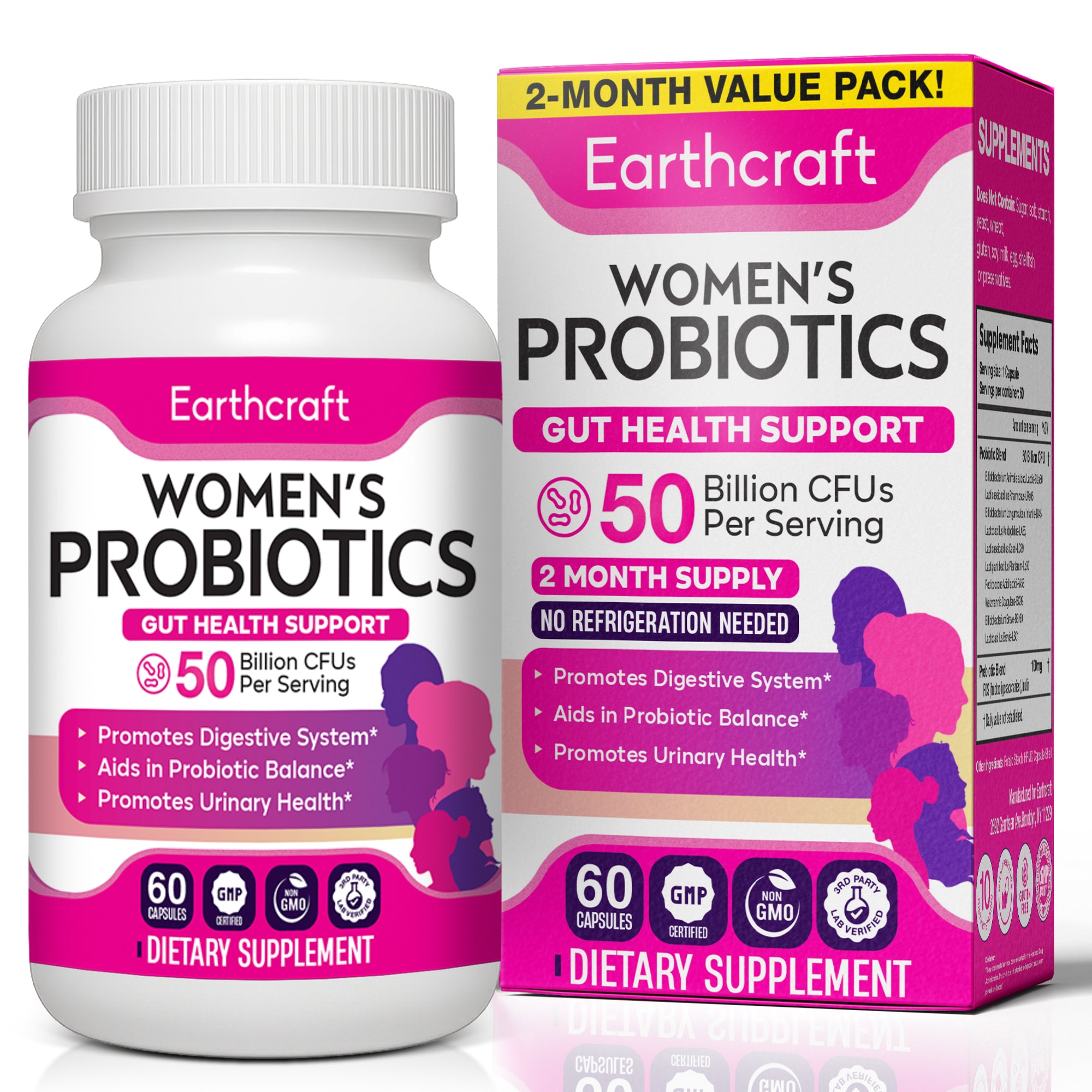 Womens Probiotic with Prebiotics
