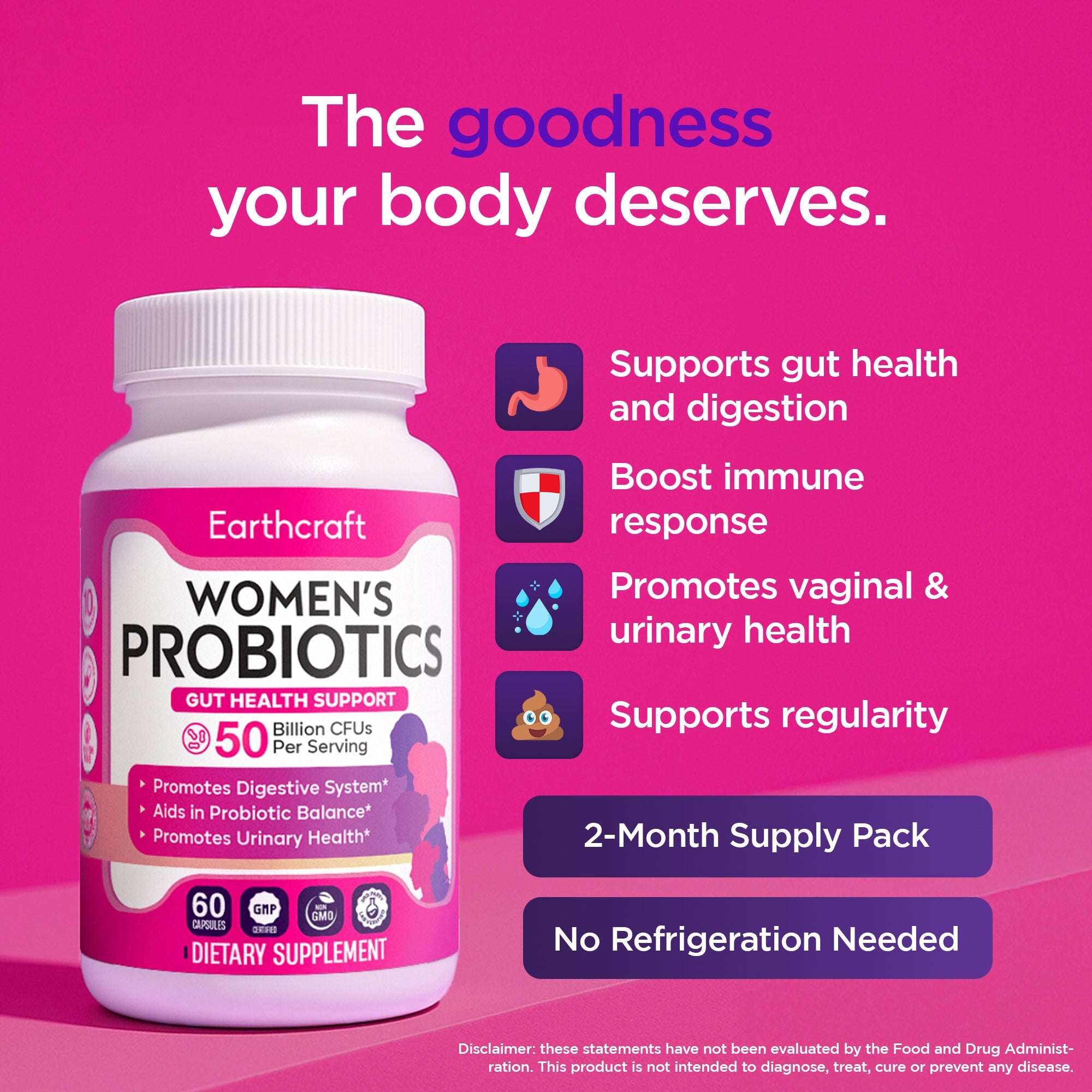 Womens Probiotic with Prebiotics