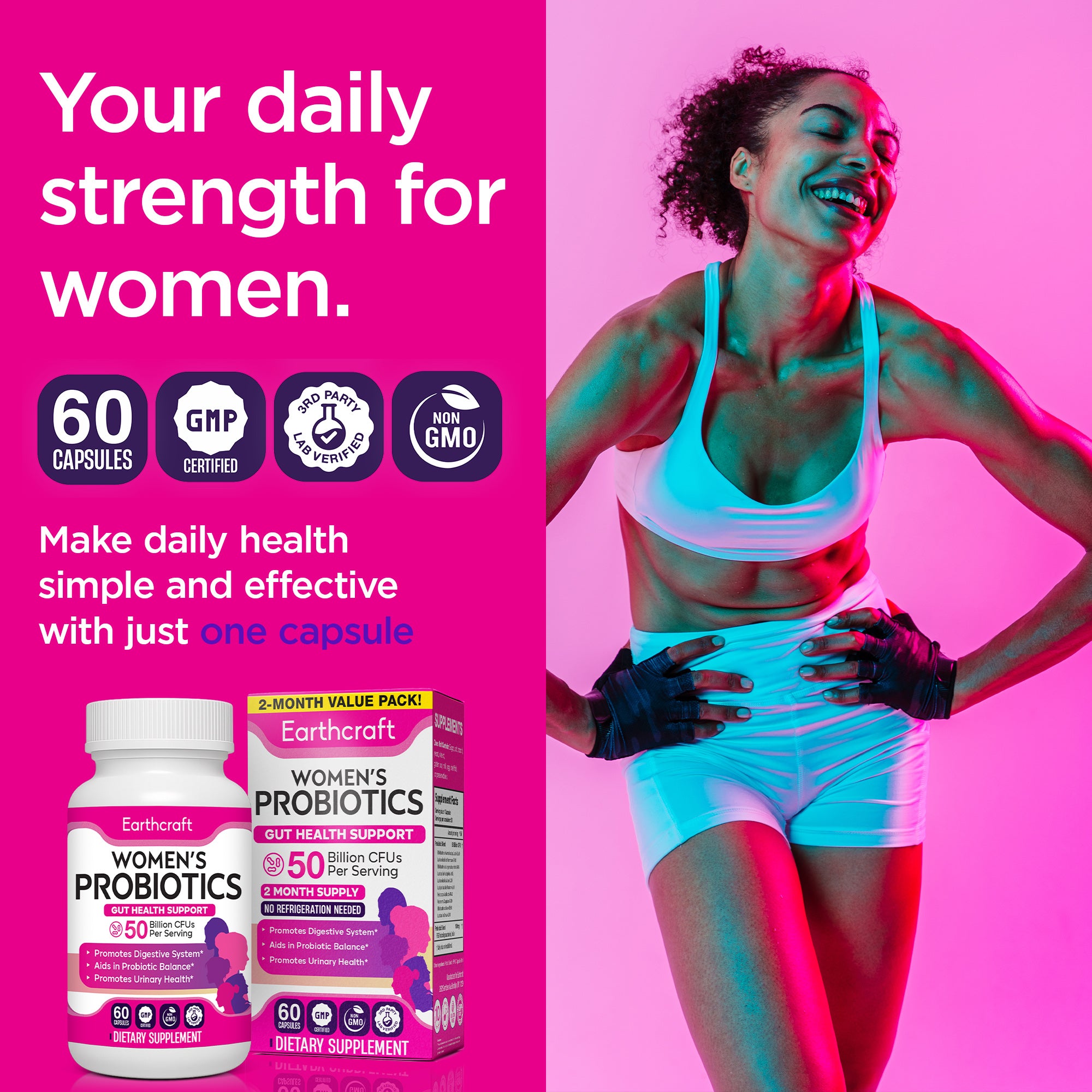 Womens Probiotic with Prebiotics